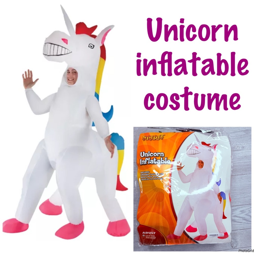 Spirit Halloween unicorn inflatable Halloween costume cosplay dress up funny